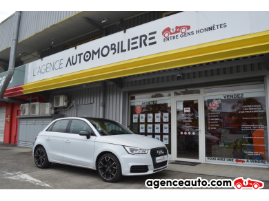 Achat voiture occasion, Auto occasion pas cher | Agence Auto Audi A1 Sportback 1.4 TDI 90ch ultra S tronic Blanc Année : 2018 Automatique Diesel