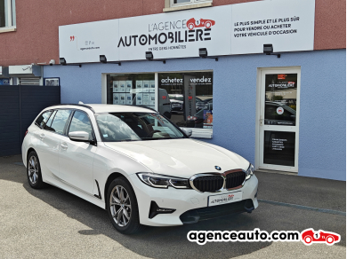 Achat voiture occasion, Auto occasion pas cher | Agence Auto Bmw Série 3 Touring 320dA xDrive 190ch Edition Sport Blanc Année : 2020 Automatique Diesel
