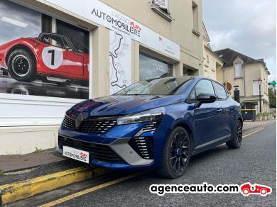 Achat voiture occasion, Auto occasion pas cher | Agence Auto Renault Clio 1.6 E-TECH FULL HYBRID 145 ESPRIT ALPINE Bleu Année : 2023 Automatique Hybride