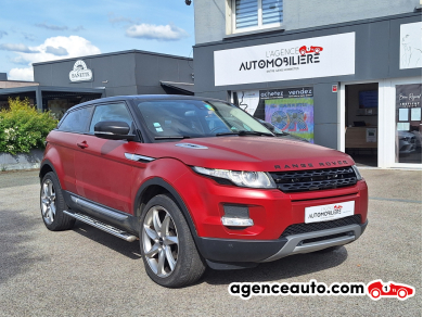 Achat voiture occasion, Auto occasion pas cher | Agence Auto Land Rover Range Rover Evoque Coupé 2.2 SD4 190 Dynamic BVA  4WD 3p Blanc Année : 2012 Automatique Diesel