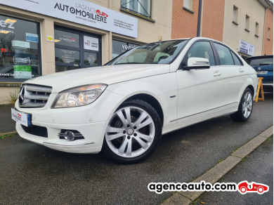 Aankoop Gebruikte Auto, Goedkope Gebruikte Auto | Agence Auto Mercedes Classe C III 200 CDI FAP BLUEEFFICIENCY ELEGANCE Wit Jaar : 2010 Handgeschakelde auto Diesel