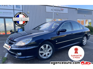 Gebrauchtwagenkauf, Günstige Gebrauchtwagen | Automobilienagentur Peugeot 607 Phase 2 2.0 HDi 16V FAP 136cv Blau Jahr : 2006 Hand-Schaltgetriebe Diesel