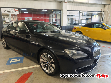 Achat voiture occasion, Auto occasion pas cher | Agence Auto Bmw Série 6 650i Xdrive Grand Coupé Noir Année : 2013 Automatique Essence