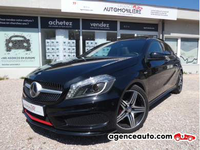 Achat voiture occasion, Auto occasion pas cher | Agence Auto Mercedes Classe A 2.0 250 210 SPORT 7G-DCT BVA Noir Année : 2013 Automatique Essence