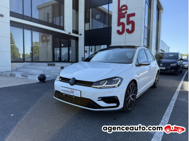Achat voiture occasion, Auto occasion pas cher | Agence Auto Volkswagen Golf 7R phase 2 sans fap Blanc Année : 2017 Automatique Essence