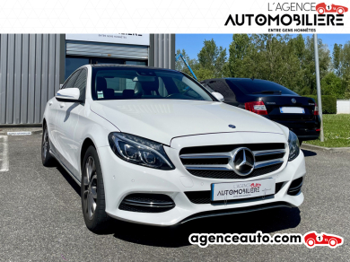 Achat voiture occasion, Auto occasion pas cher | Agence Auto Mercedes Classe C 220 CDi 2.1 BlueTEC 170 cv BVM6 Avantgarde - Toit ouvrant Blanc Année : 2014 Manuelle Diesel