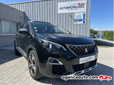 Achat voiture occasion, Auto occasion pas cher | Agence Auto Peugeot 3008 2.0 BLUEHDI 180 CV GT Noir Année : 2018 Automatique Diesel