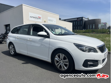 Achat voiture occasion, Auto occasion pas cher | Agence Auto Peugeot 308 SW (2) SW 1.6L BLUEHDI 120CH S&S ACTIVE BUSINESS EAT6 Blanc Année : 2018 Automatique Diesel