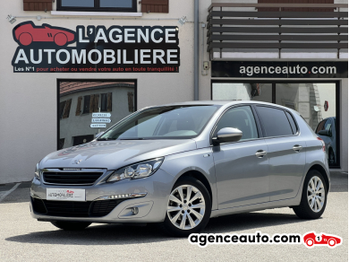 Achat voiture occasion, Auto occasion pas cher | Agence Auto Peugeot 308 1.2 110ch STYLE BVM 63500 kms Gris Année : 2017 Manuelle Essence