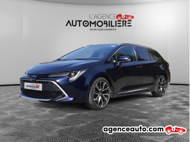 Achat voiture occasion, Auto occasion pas cher | Agence Auto Toyota Corolla Break 2.0 Mild-Hybrid Premium e-CVT 152Ch/ Garantie 12 mois Bleu Année : 2022 Automatique Essence, Hybride