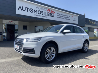 Achat voiture occasion, Auto occasion pas cher | Agence Auto Audi Q5 2.0 TDI 190 DESIGN LUXE QUATTRO S TRONIC 7 Blanc Année : 2017 Automatique Diesel