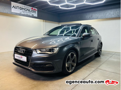 Achat voiture occasion, Auto occasion pas cher | Agence Auto Audi A3 Sportback 2.0L TDI 150 CH S LINE + Gris Année : 2015 Automatique Diesel