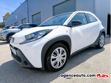 Achat voiture occasion, Auto occasion pas cher | Agence Auto Toyota Aygo X 1.0 VVT-I 72 S-CVT DYNAMIC Blanc Année : 2023 Automatique Essence