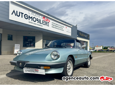Acquisto Auto Usate, Auto Usate Economiche | Agenzia Automobiliare Alfa Romeo Spider 2.0L 130ch Pininfarina Blu Anno : 1984 Manuale Benzina