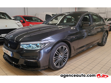 Achat voiture occasion, Auto occasion pas cher | Agence Auto Bmw Série 5 530D XDRIVE BVA8 pack M sport Noir Année : 2019 Automatique Diesel