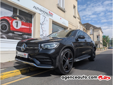 Achat voiture occasion, Auto occasion pas cher | Agence Auto Mercedes Classe GLC COUPE (2) 220 D 4MATIC AMG LINE 9G-TRONIC Noir Année : 2021 Automatique Diesel