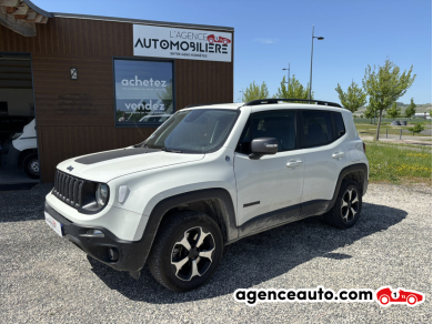 Gebrauchtwagenkauf, Günstige Gebrauchtwagen | Automobilienagentur Jeep Renegade Phase 2 4Xe 1.3 TrailHawk 240 Plug in Hybrid 4WD DCT6 S&S 180 cv Boîte auto Blanc Jahr : 2020 Automatisch Hybrid