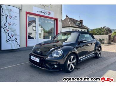 Achat voiture occasion, Auto occasion pas cher | Agence Auto Volkswagen Coccinelle Cabriolet 1.4 TSI 16V DSG7 150 cv ULTIMATE Noir Année : 2018 Automatique Essence
