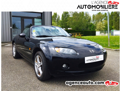 Achat voiture occasion, Auto occasion pas cher | Agence Auto Mazda MX-5 NC Roadster 1.8 i 126cv BVM5 ELEGANCE Noir Année : 2008 Manuelle Essence