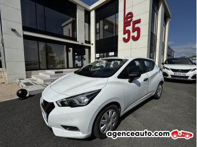 Gebrauchtwagenkauf, Günstige Gebrauchtwagen | Automobilienagentur Nissan Micra V 1.0 IG 71 ACENTA Blanc Jahr : 1917 Hand-Schaltgetriebe Benzin