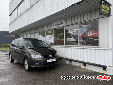 Achat voiture occasion, Auto occasion pas cher | Agence Auto Volkswagen Sharan III 2.0 TDi 16V CR DPF BlueMotion DSG6 140 cv BVA - GARANTIE 12 Mois Marron Année : 2015 Automatique Diesel