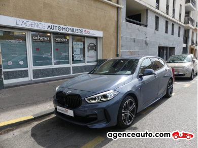 Achat voiture occasion, Auto occasion pas cher | Agence Auto Bmw Série 1 (F40) 118D 150 M SPORT BVA Gris Année : 2019 Automatique Diesel