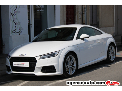 Achat voiture occasion, Auto occasion pas cher | Agence Auto Audi TT COUPE 1.8 TFSI 180 S-LINE (Entretien Complet Audi, Radar de recul, Gps..) Blanc Année : 2016 Manuelle Essence