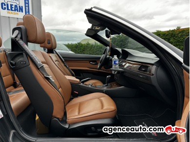 Achat voiture occasion, Auto occasion pas cher | Agence Auto Bmw Série 3 Cabriolet 325i 2.5 218CV LCI CABRIOLET Noir Année : 2010 Automatique Essence