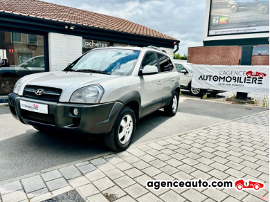 Achat voiture occasion, Auto occasion pas cher | Agence Auto Hyundai Tucson 2WD  2.0  136CV PACK LUXE  BVA Gris Année : 2006 Automatique Diesel