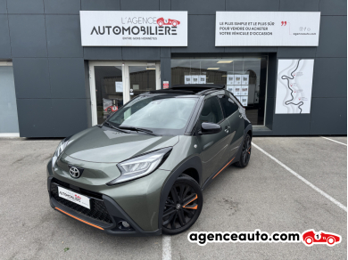 Achat voiture occasion, Auto occasion pas cher | Agence Auto Toyota Aygo X 1.0 VVT-I Air Limited S-CVT 72ch Gris Année : 2022 Automatique Essence