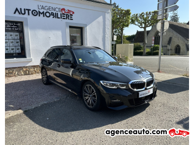 Achat voiture occasion, Auto occasion pas cher | Agence Auto Bmw Série 3 Touring 320da M-Sport Noir Année : 2021 Automatique Hybride