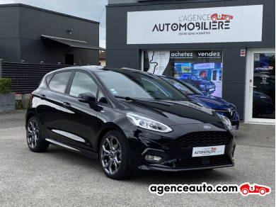 Achat voiture occasion, Auto occasion pas cher | Agence Auto Ford Fiesta 1.0 ECOBOOST 95 ST LINE - Noir Année : 2020 Manuelle Essence