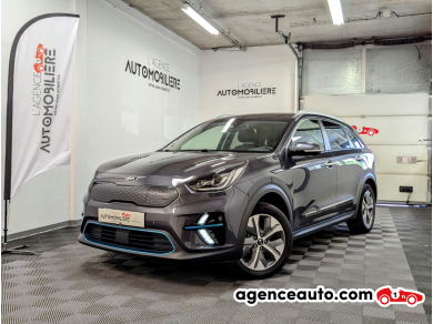 Achat voiture occasion, Auto occasion pas cher | Agence Auto Kia E-niro DESIGN 204 64KWH Gris Année : 2020 Automatique Électrique