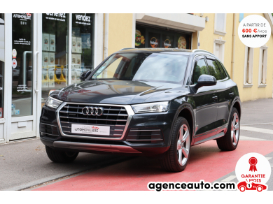 Achat voiture occasion, Auto occasion pas cher | Agence Auto Audi Q5 2.0 TDI 190 Design Quattro S-Tronic7 (Vidanges à jour, Carplay, Hayon élec) Gris Année : 2017 Automatique Diesel