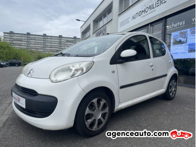 Achat voiture occasion, Auto occasion pas cher | Agence Auto Citroen C1 5 Portes 1.0 i 12V 68 cv AirPlay Blanc Année : 2008 Manuelle Essence