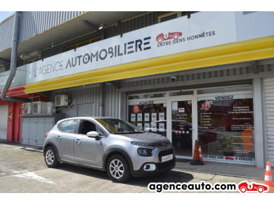 Achat voiture occasion, Auto occasion pas cher | Agence Auto Citroen C3 1.2 PureTech 83ch S&S YOU Gris Année : 2024 Manuelle Essence