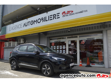 Achat voiture occasion, Auto occasion pas cher | Agence Auto MG ZS I EV 70KWH 2WD LUXURY Noir Année : 2022 Automatique Électrique