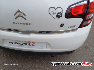 Achat voiture occasion, Auto occasion pas cher | Agence Auto Citroen C3 VTi 82 Pure Tech Exclusive Blanc Année : 2013 Manuelle Essence