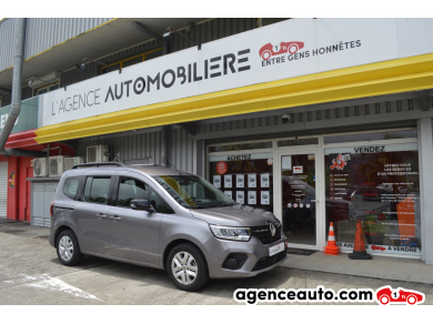 Achat voiture occasion, Auto occasion pas cher | Agence Auto Renault Kangoo 1.3 TCE 100 GSR2 EVOLUTION Gris Année : 2024 Manuelle Essence