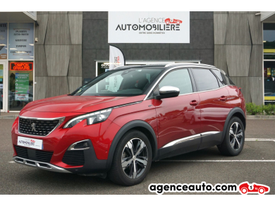 Achat voiture occasion, Auto occasion pas cher | Agence Auto Peugeot 3008 GT 2.0 HDI 180 ch EAT6 Rouge Année : 2016 Automatique Diesel