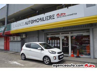 Achat voiture occasion, Auto occasion pas cher | Agence Auto Kia Picanto II 1.2 85 SPORT 3P Blanc Année : 2015 Manuelle Essence