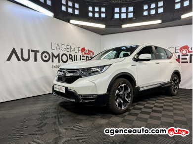 Gebrauchtwagenkauf, Günstige Gebrauchtwagen | Automobilienagentur Honda CRV 2.0 I-MMD 4WD ELEGANCE Blanc Jahr : 2019 Automatisch Hybrid