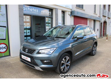 Achat voiture occasion, Auto occasion pas cher | Agence Auto Seat Ateca 1.0 TSI 115 URBAN START-STOP (Caméra de recul, Cockpit digital, CarPlay...) Gris Année : 2020 Manuelle Essence