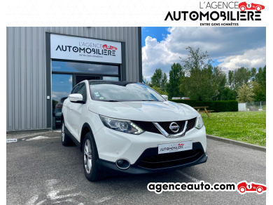Achat voiture occasion, Auto occasion pas cher | Agence Auto Nissan Qashqai 1.6 DCI CONNECT EDITION 130 CV BVM6 Blanc Année : 2014 Manuelle Diesel