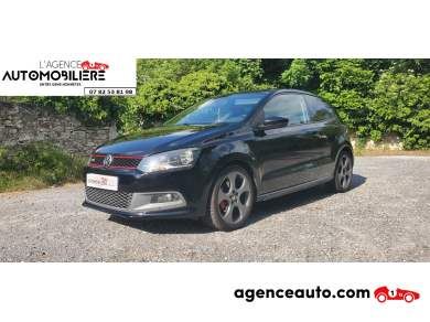 Achat voiture occasion, Auto occasion pas cher | Agence Auto Volkswagen Polo V GTI 1.4 TFSI 180 DSG 7  BVA Noir Année : 2011 Automatique Essence