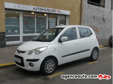 Aankoop Gebruikte Auto, Goedkope Gebruikte Auto | Agence Auto Hyundai I 10 1.2 75 PACK CONFORT Wit Jaar : 2009 Handgeschakelde auto Benzine
