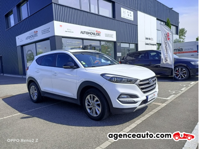 Achat voiture occasion, Auto occasion pas cher | Agence Auto Hyundai Tucson 1.7 crdi Business Bm 4*2 Blanc Année : 2018 Manuelle Diesel