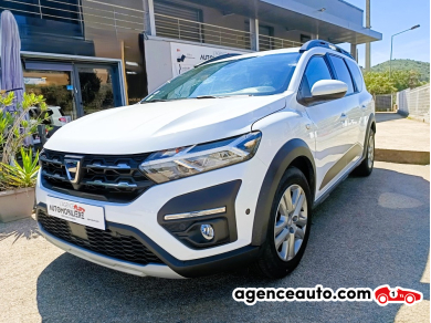 Achat voiture occasion, Auto occasion pas cher | Agence Auto Dacia Jogger 1.0 ECO-G 100ch Confort Blanc Année : 2022 Manuelle Essence