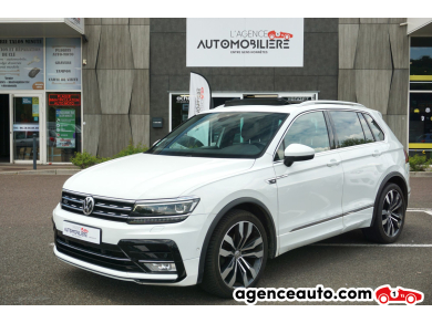 Compra de Coches Usados, Coches Usados Baratos %'|'% Agence Auto Volkswagen Tiguan 1.4 TSI 150 ch DSG6 Carat R-Line Blanco Año : 2016 Automático Gasolina