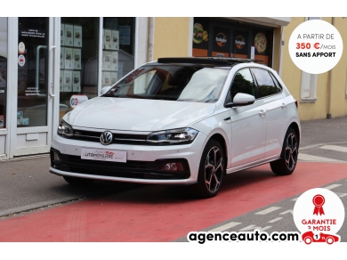 Compra de Coches Usados, Coches Usados Baratos %'|'% Agence Auto Volkswagen Polo 1.6 TDI 95 R-Line BVM (Toit ouvrant, CarPlay) Blanco Año : 2018 Manual Diesel